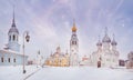 Winter orthodox kremlin Royalty Free Stock Photo