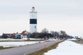 Winter at Ottenby Lighthouse in Sweden