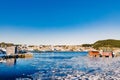 Winter in Outport Town Tizzards Harbor NL Canada Royalty Free Stock Photo