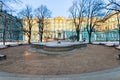 Winter Palace from Gardens of the Winter Palace Royalty Free Stock Photo