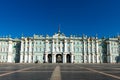 Winter Palace, Hermitage museum in Saint Petersburg Royalty Free Stock Photo