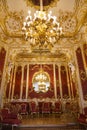 Winter Palace. Interior boudoir of the Empress Maria Alexandrovna, the wife of the Russian Emperor Alexander II