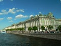 Winter palace by Neva
