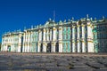 Winter Palace Saint-Petersburg building housing Hermitage museum.