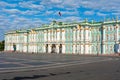 Winter Palace State Hermitage museum on Palace square, Saint Petersburg, Russia Royalty Free Stock Photo