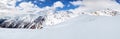 Ski-region Serfaus in Tyrol Royalty Free Stock Photo