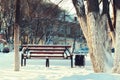 Winter Park bench Alley