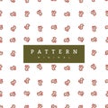 Winter pattern berries. Christmas backgrounds collection. Can be used for wallpaper, pattern fills, surface textures, fabric print