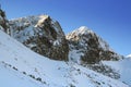 Winter peaks in Mountains