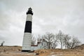 Winter picture of Big Sable Point Lighthouse Royalty Free Stock Photo