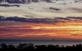 Early Morning Light & Clouds Over Lake Michigan #4 Royalty Free Stock Photo