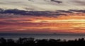 Early Morning Light & Clouds Over Lake Michigan #5 Royalty Free Stock Photo