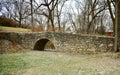 Stone Bridge Side View Royalty Free Stock Photo