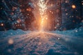 Winter playlists clash Curators vying for the best snowy tunes Royalty Free Stock Photo