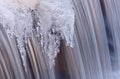 Winter Portage Creek Cascade Royalty Free Stock Photo