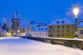 Winter Prague, Czech republic, Europe