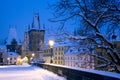 Winter Prague, Czech republic, Europe