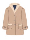 Winter puffer jacket, outerwear for cold season