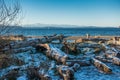 Winter Puget Sound Landscape Royalty Free Stock Photo
