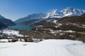 Winter Pyrenees in the Valle de Tena, Aragon