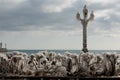 Winter quay of Yalta, Crimea