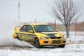 Winter Rally. Mitsubishi Eva 8. 27012018 Rostov-on-Don Russia