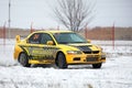 Winter Rally. Mitsubishi Eva 8. 27012018 Rostov-on-Don Russia