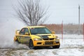 Winter Rally. Mitsubishi Eva 8. 27012018 Rostov-on-Don Russia