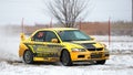 Winter Rally. Mitsubishi Eva 8. 27012018 Rostov-on-Don Russia