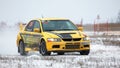 Winter Rally. Mitsubishi Eva 8. 27012018 Rostov-on-Don Russia