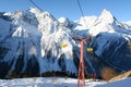 Winter resort in Northern Caucasia, Russia