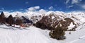 Winter Resort Vall de Nuria Royalty Free Stock Photo