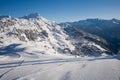 Winter on Riederalp Royalty Free Stock Photo