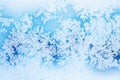 Winter rime background Royalty Free Stock Photo