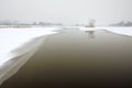 Winter river Royalty Free Stock Photo