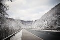 Winter road Royalty Free Stock Photo