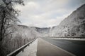 Winter road Royalty Free Stock Photo