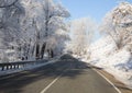 Winter roads Royalty Free Stock Photo