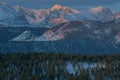 Winter, Rocky Mountain National Park Royalty Free Stock Photo