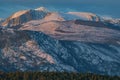 Winter, Rocky Mountain National Park Royalty Free Stock Photo