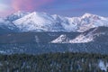 Winter, Rocky Mountain National Park Royalty Free Stock Photo