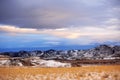 Winter in rural area of Montana, USA Royalty Free Stock Photo