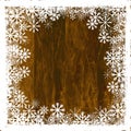 Winter rustic frame