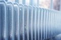 Winter\'s Touch on a Home Radiator