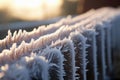 Winter\'s Touch on a Radiator