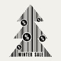 Winter sale Royalty Free Stock Photo