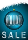 Winter sale illustration Royalty Free Stock Photo