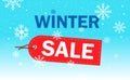 Winter Sale - Vector Royalty Free Stock Photo