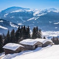 Winter scene in Austria