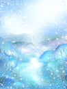 Winter scenery Royalty Free Stock Photo